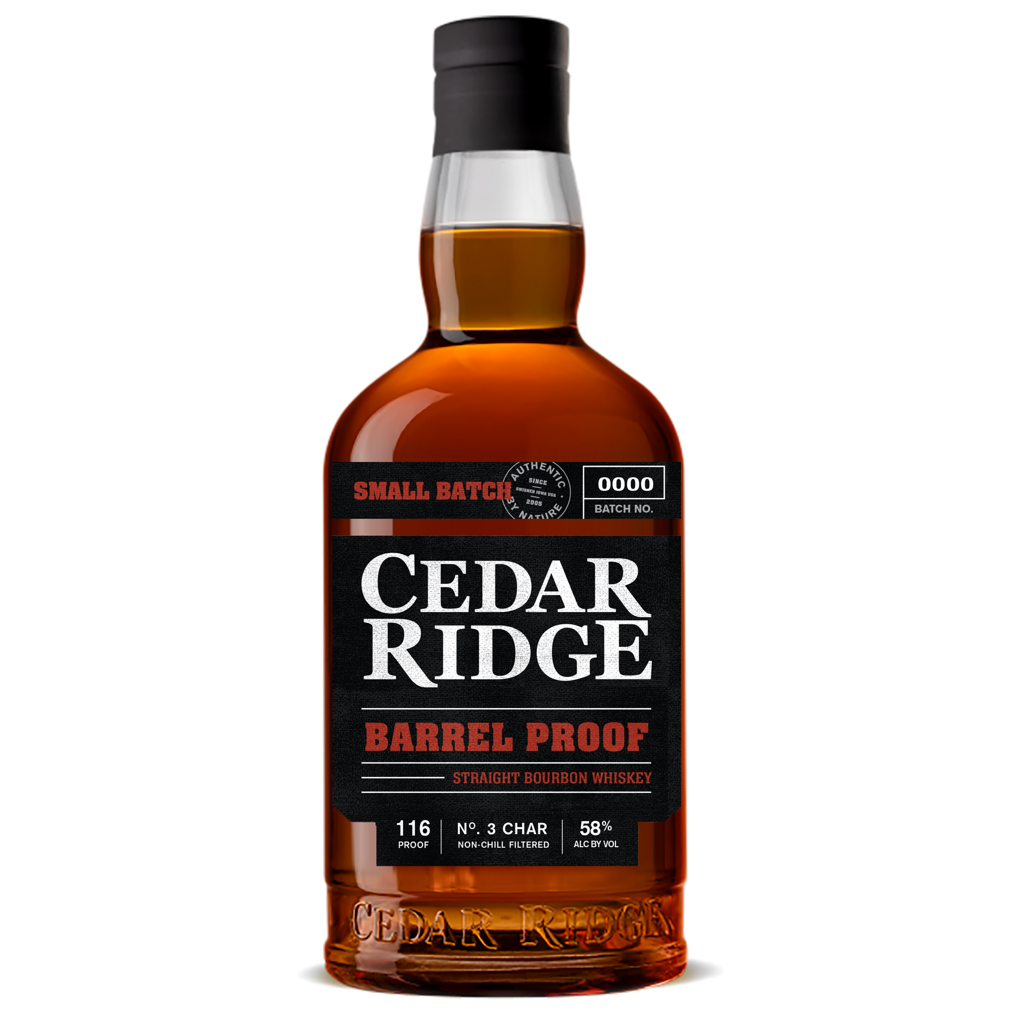 Cedar Ridge Barrel Proof Straight Bourbon