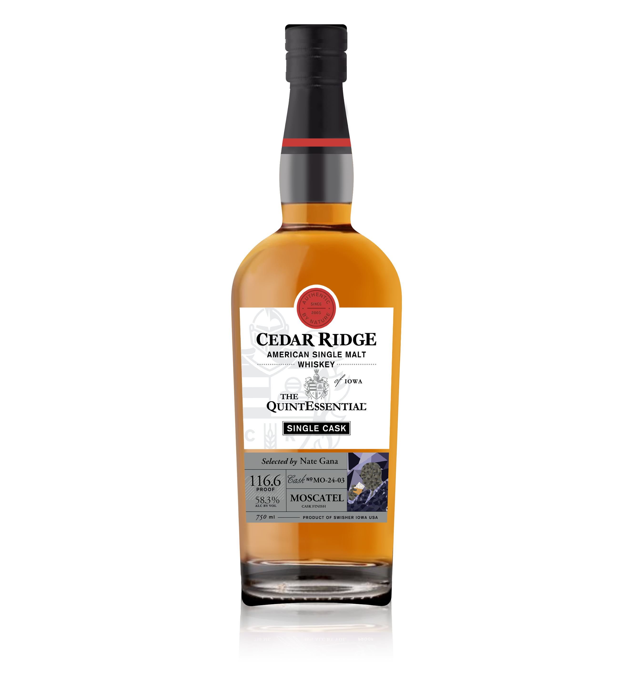 Cedar Ridge The QuintEssential Single Cask: Moscatel - Selected by Nate Gana