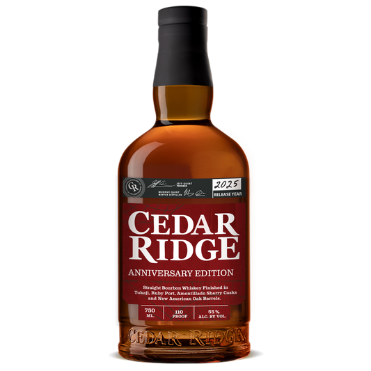 Cedar Ridge Anniversary Edition Bourbon - Presale