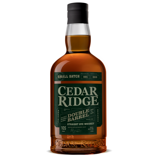 Cedar Ridge Double Barrel Rye Whiskey
