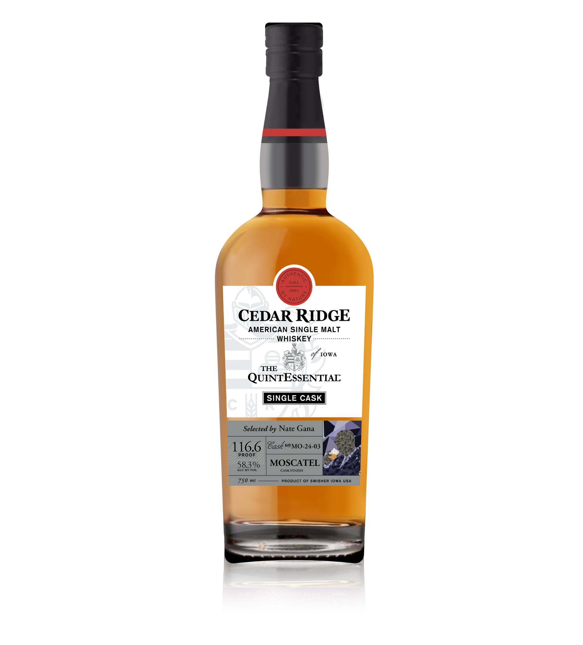 The QuintEssential Single Cask: Moscatel – Cedar Ridge Distillery