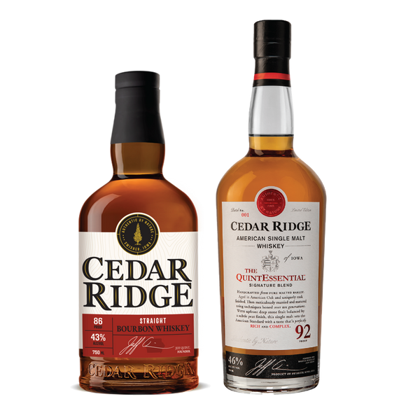 Cedar Ridge Original Whiskey Bundle – Cedar Ridge Distillery