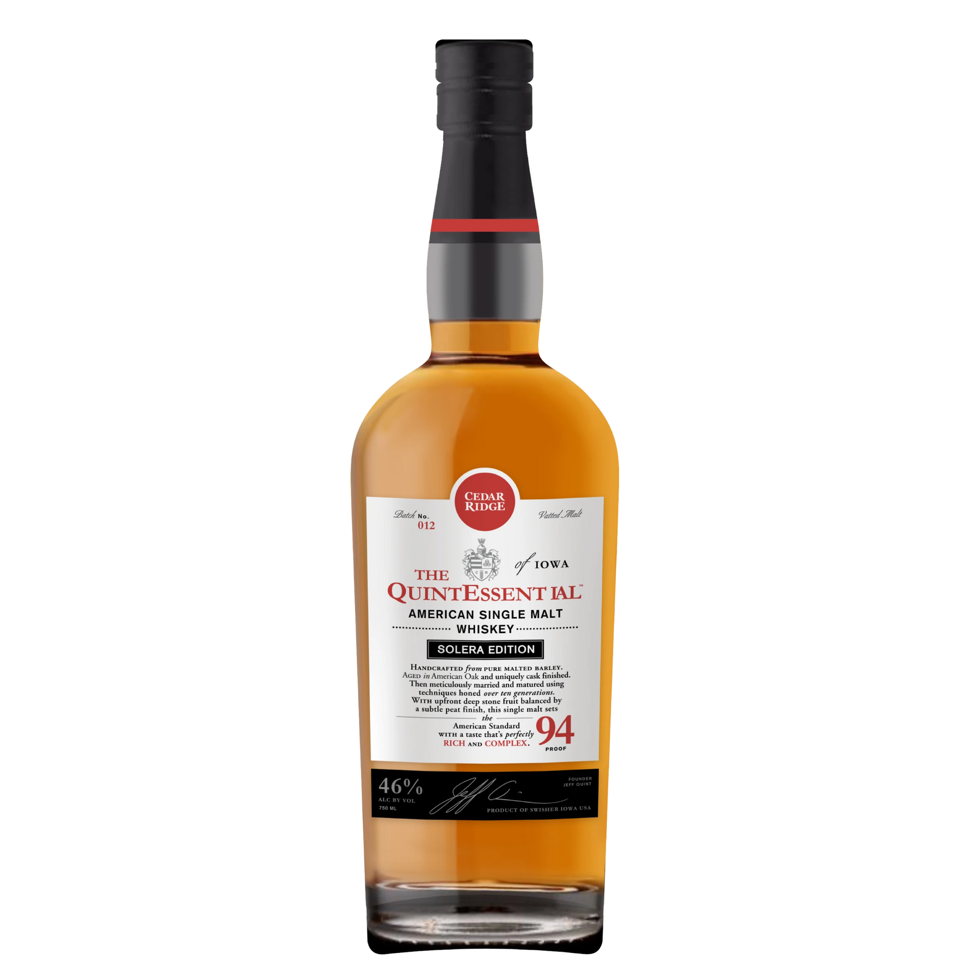 The QuintEssential American Single Malt Whiskey – Cedar Ridge The QuintEssential American Single Malt Whiskey – Cedar Ridge