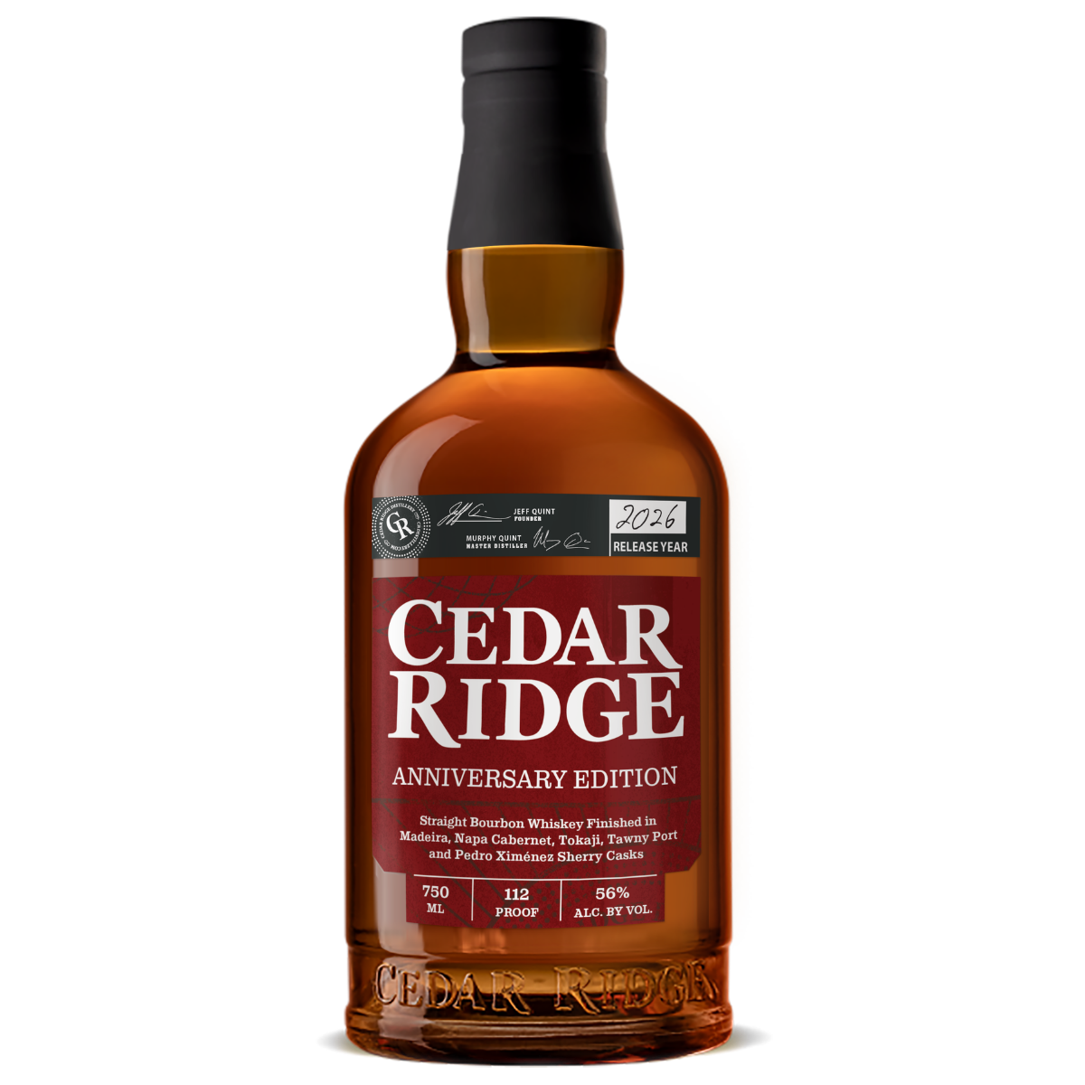 Cedar Ridge 2026 Anniversary Edition Bourbon - Presale